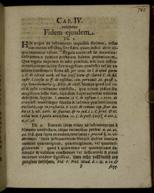 Cap. IV. exhibens Fidem ejusdem.