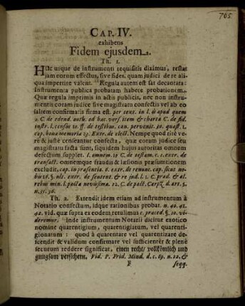 Cap. IV. exhibens Fidem ejusdem.