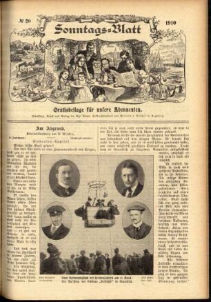 Ausgabe vom Sonntag, den 15. Mai 1910.