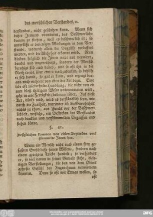 §. 41. Deßgleichen kommen von eitlen Begierden verstümmelte Ideen her.