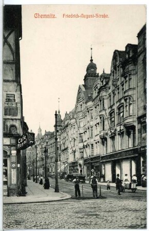 Chemnitz. Friedrich - August - Straße