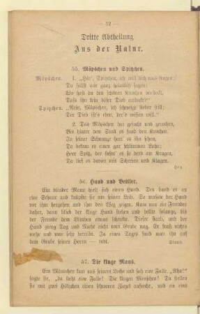Dritte Abtheilung