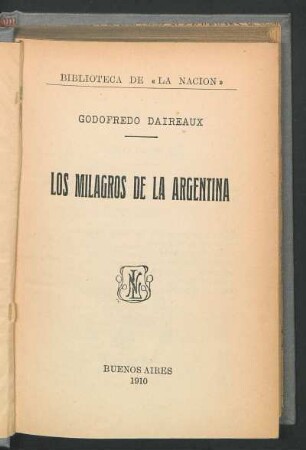 Los milagros de la Argentina