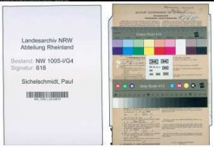 Entnazifizierung Paul Sichelschmidt , geb. 27.12.1893 (Bauingenieur)