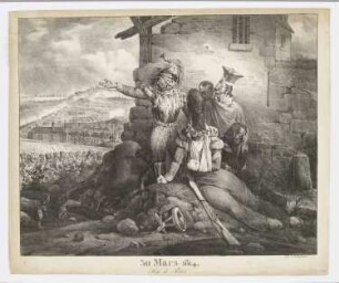 30 Mars 1814. Siège de Paris