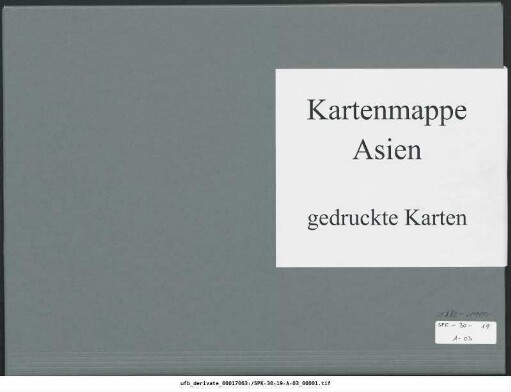 Tibet : 1882-1900 : Kartensammlung