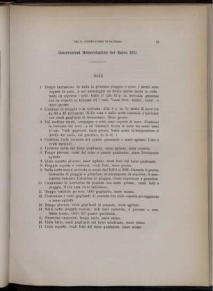 Osservazioni Meteorologiche del Marzo 1877.