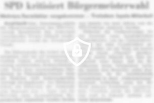 SPD kritisiert Bürgermeisterwahl