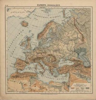 Europa, physikalisch