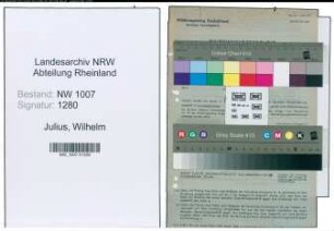 Entnazifizierung Wilhelm Julius , geb. 24.05.1901 (Lehrer)