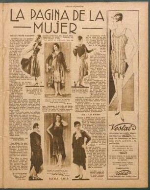 La página de la mujer