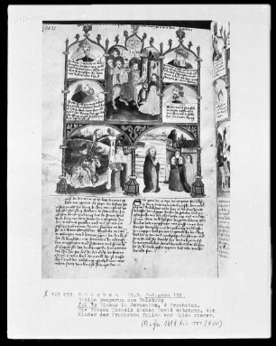 Biblia Pauperum aus Salzburg — ---, Folio 7verso