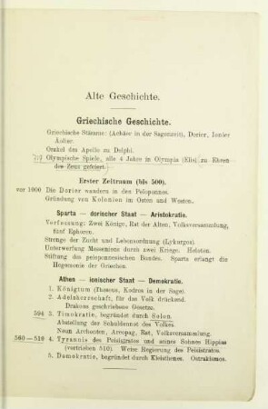 Erster Zeitraum (bis 500)