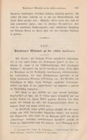 347-351 Palestrina's Mitarbeit an der editio medicaea