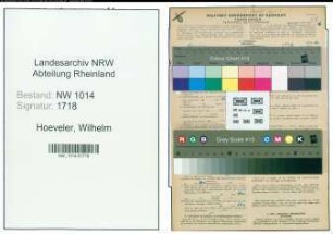 Entnazifizierung Wilhelm Hoeveler , geb. 16.02.1903 (Technischer Beamter)