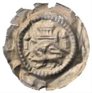 Fundmünze, Brakteat, 1247 - 1263?