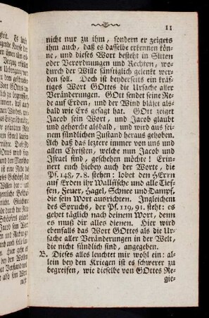 11-17, B.: Dieses alles leuchtet mir wohl ...
