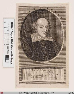Bildnis Joost van den Vondel