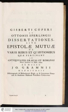 Volumen Quartum