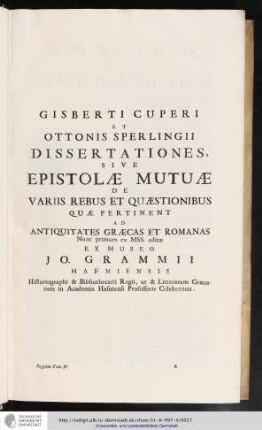 Volumen Quartum