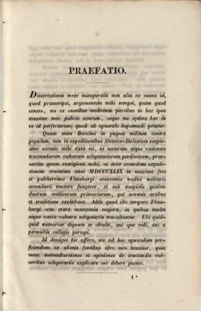 De universalibus vulnerum Sclopetariorum simplicium curandorum rationibus : Diss. Inaug.