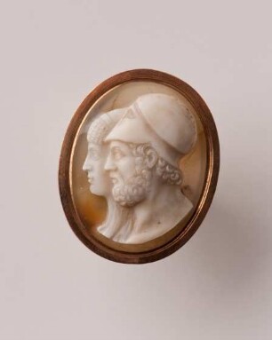 Kameo mit Perikles und Aspasia, um 1800