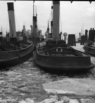 Schlepper im Hafen, Hamburg