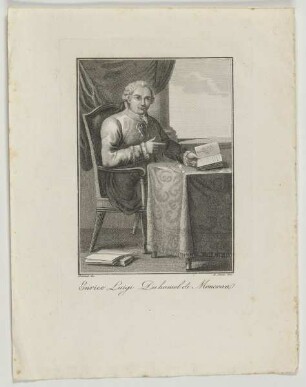 Bildnis des Enrico Luigi Duhamel di Monceau