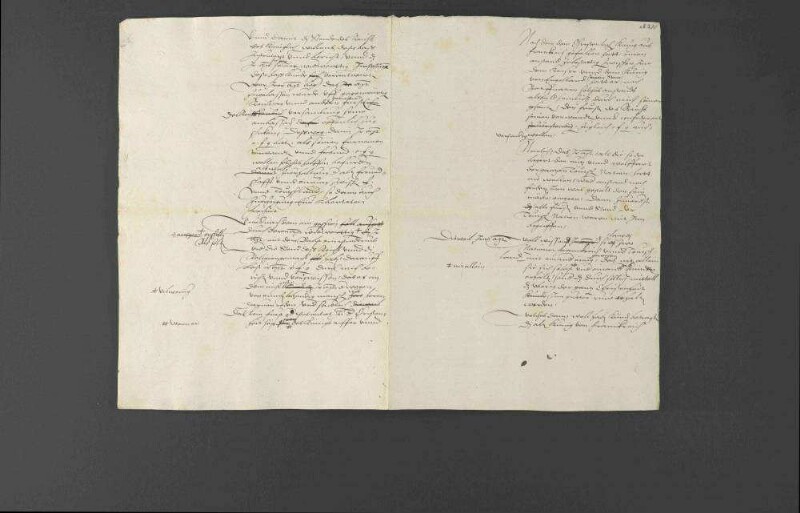Introduktionsschreiben des französischen Gesandten de Virail bei Herzog Christoph von Württemberg, worin der Wunsch König Heinrichs II. von Frankreich dargelegt wird, den Frieden mit den deutschen Fürsten zu erhalten.