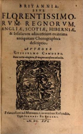 Annales Rervm Anglicarvm, Et Hibernicarum regnante Elizabetha, Ad Annvm Salvtis M.D.LXXXIX.