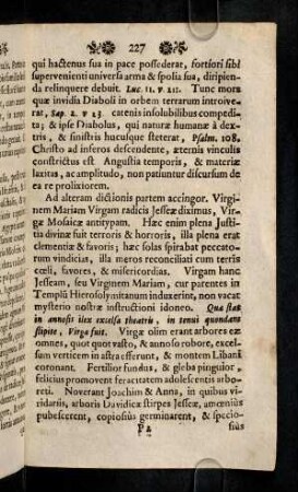 227-237, Ad alteram dictionis partem accingor. Virginem ...