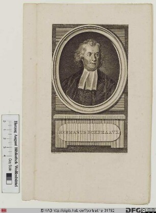 Bildnis Herman Boerhaave
