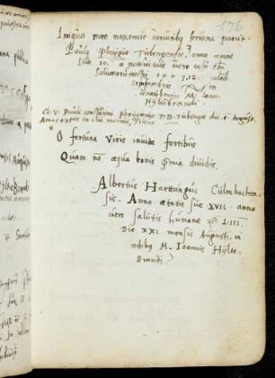 176, Phrygius, Paulus. Hartung, Albert