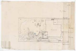 Garten Ritter, Berlin-Nikolassee: Gartenplan 1:100