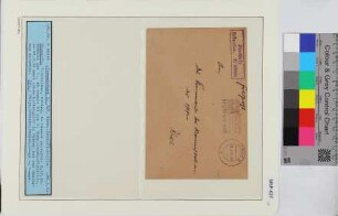 Dienstbrief, Schiffsname/Landeinheit: T 2, Feldpostnr. 09598; Frankatur, Mi.-Nr.: [Keine]; Poststempel: Masch.-Stpl: Danzig 5 26.3.40.-10 u. Werbetext; Nebenstempel: Dienststelle Feldpost-Nr. M09598