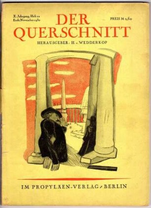 Der Querschnitt, Ende November 1930