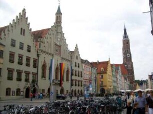 Landshut: Altstadt mit St. Martin