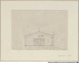 Nachlass von Leo von Klenze (1784-1864) - BSB Klenzeana, IX.2. Zeichnungen aus Italien - BSB Klenzeana IX.2
