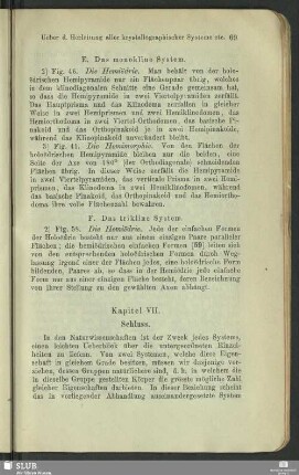 Kapitel VII. Schluss