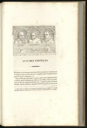 Avis des éditeurs