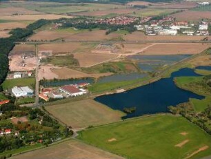 Ohrdruf : BAB A 4, Schwabhausen, Gewerbegebiet Günthersleben-Wechmar