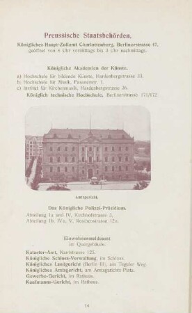 Preussische Staatsbehörden