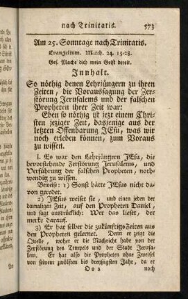 573-584, Am 25. Sonntage nach Trinitatis.