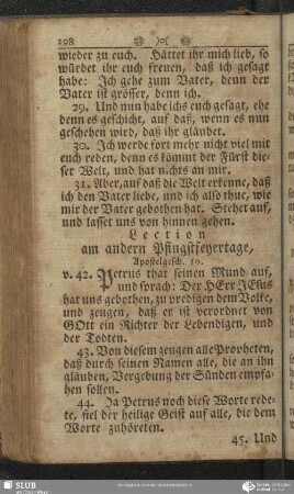 [Am andern Pfingstfeyertage]