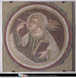 Christus und die Evangelisten, Johannes