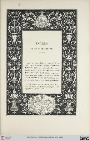 24: Ingres, [5] : sa vie et ses oeuvres