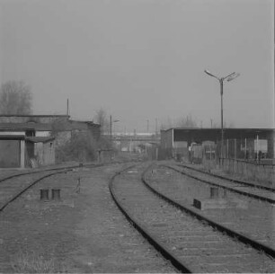 Dresden, Erlwein-Speicher, Anschlußbahn