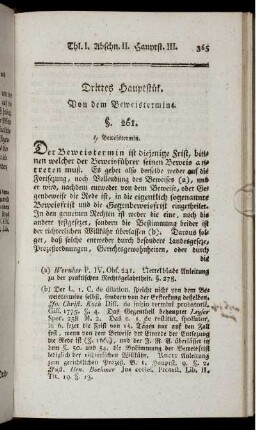 Drittes Hauptstück.
