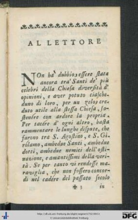 Al Lettore.