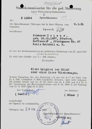 Zeiser, Johannes